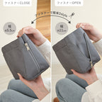 サイズ調整可能バッグインバッグ