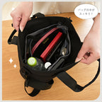 サイズ調整可能バッグインバッグ