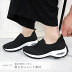 レディースニットスニーカー