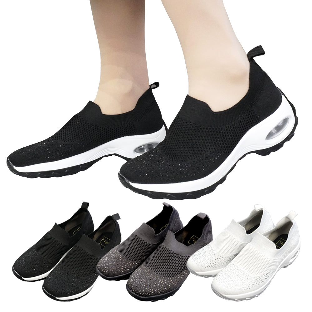 レディースニットスニーカー