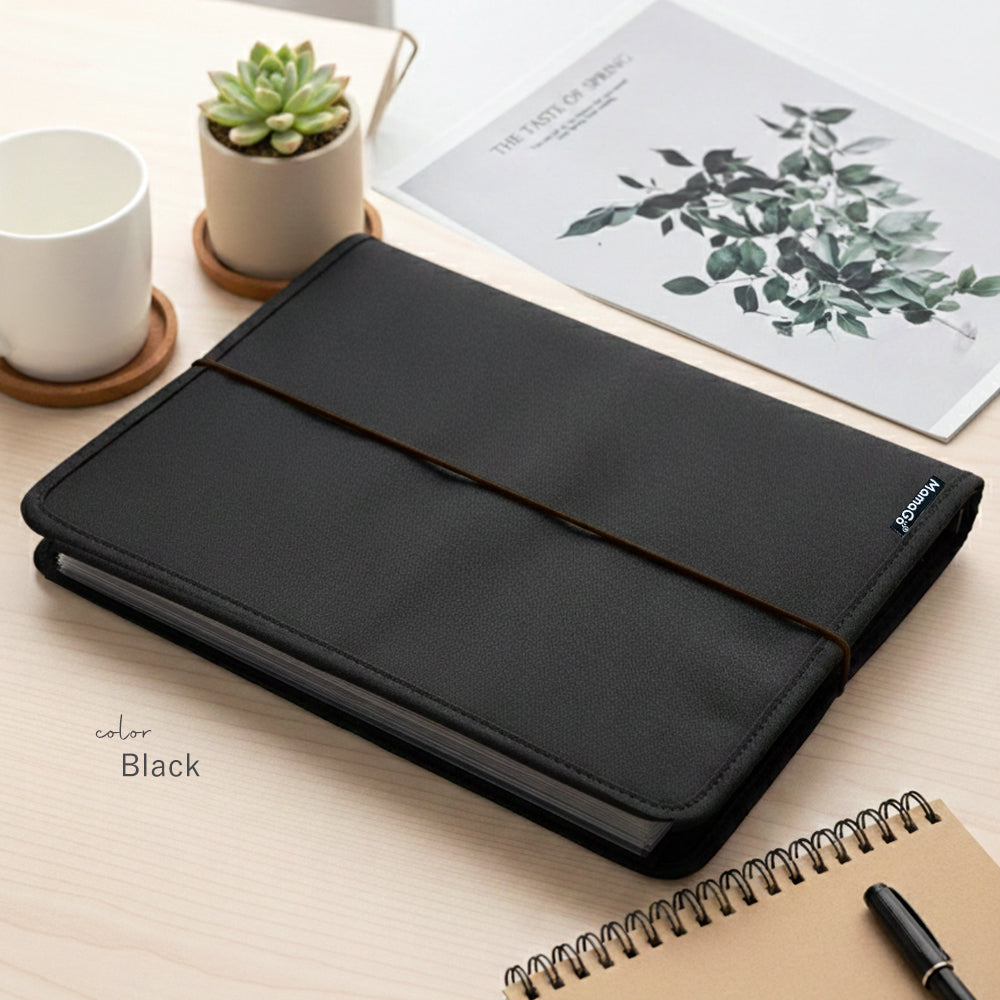 じゃばら式 ドキュメントファイル｜大容量・多ポケット・書類整理ケース・持ち運び便利