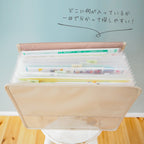 じゃばら式 ドキュメントファイル｜大容量・多ポケット・書類整理ケース・持ち運び便利