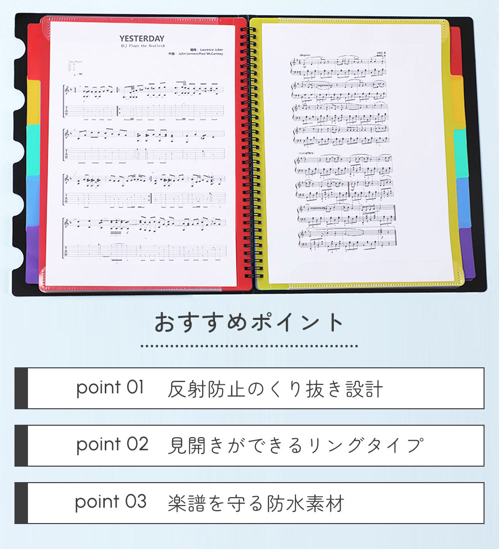 書き込み可能楽譜ファイル