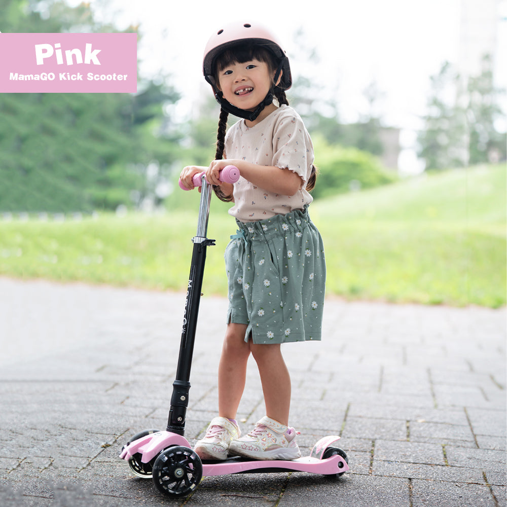 キックボード 子供用 3輪 光る 折りたたみ式 高さ調整可能 軽量 安全設計 キッズスクーター