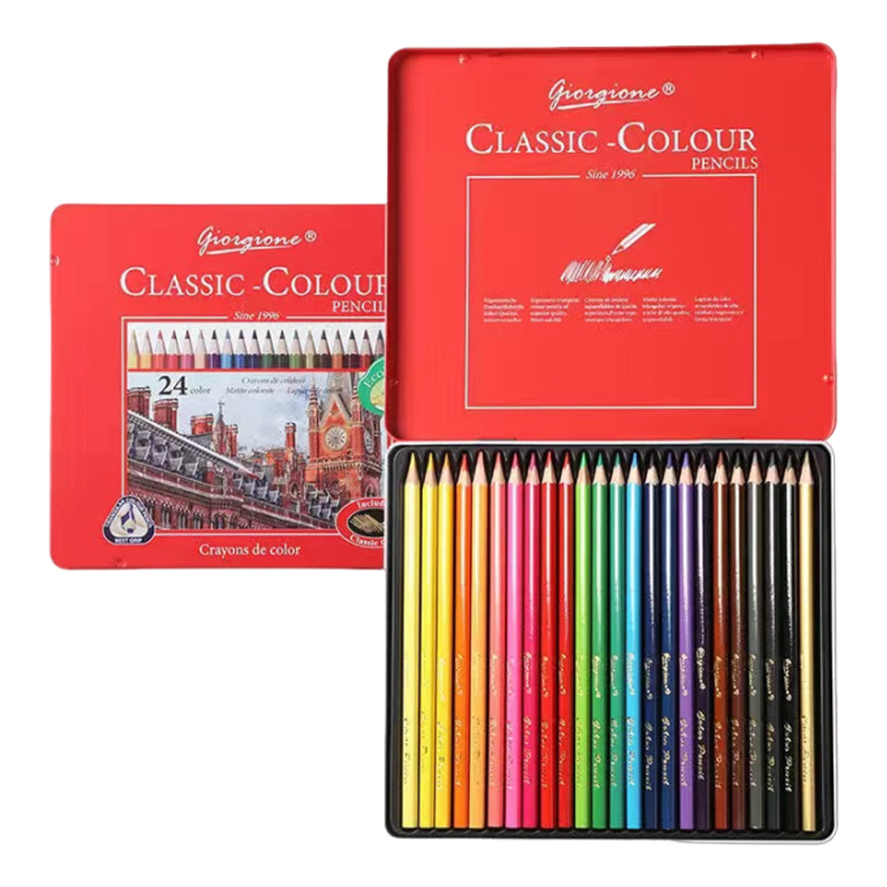 油性色鉛筆 24色