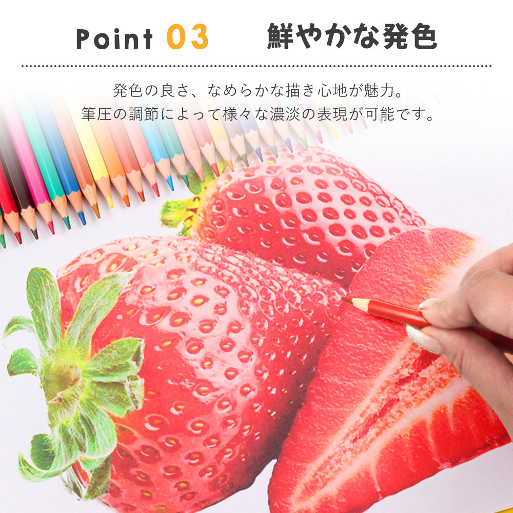 消せる色鉛筆 24色セット