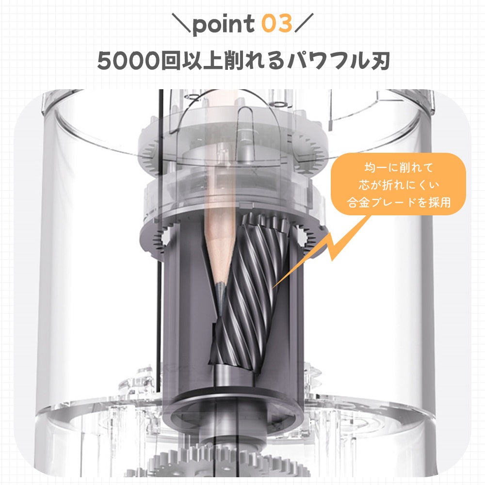 全自動電動鉛筆削り器