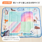 お絵かきマット 100×80cm 水で描く シート