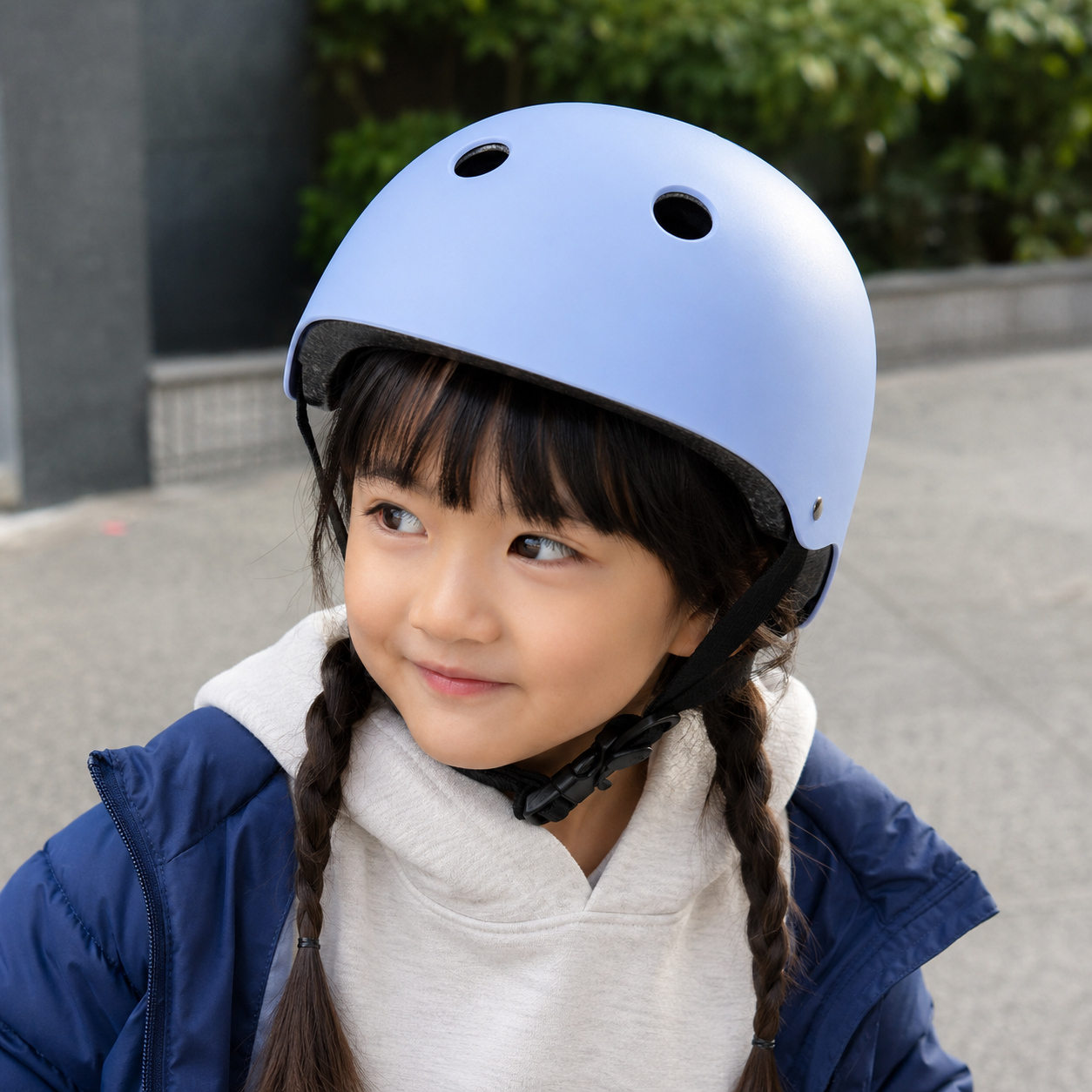 MamaGo キッズヘルメット ラベンダー
