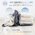 旅行圧縮トラベルポーチ 3点セット